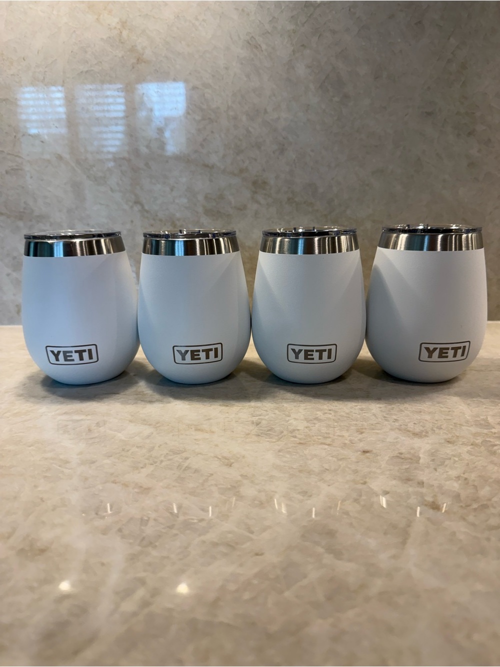 YETI 10 oz. Rambler Wine Tumbler with MagSlider Lid - Set of 4